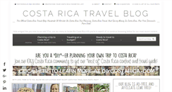Desktop Screenshot of costaricatravelblog.com